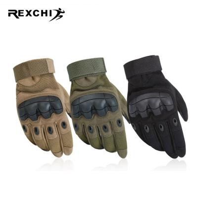 China REXCHI XT02 Tactical Army Knuckle Half Finger / Shooting Factory Direct Fingerless Full Finger Tactical Hunting Outdoor Military Gloves Camouflage for sale