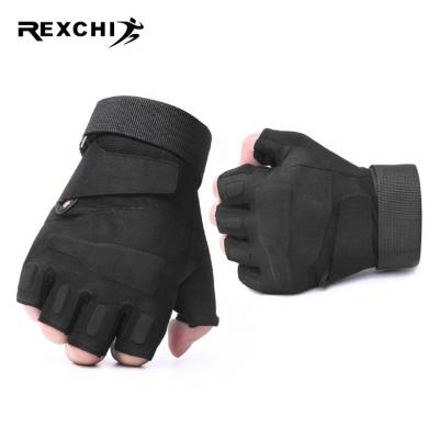 China REXCHI XT04 Custom Military Tactical Half Finger/Paintball Fingerless Airsoft Hunting Fingerless Army Hand Shooting Outdoor Rising Gloves for sale