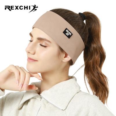 China REXCHI DTJ29 Fashion Top Sale Customized Logo Comfortable Sweat Hair Bands Unisex Working Headbands For Women for sale