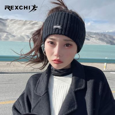 China REXCHI DTJ35 Fashion Top Sale Customized Logo Unisex Winter Running Headband Comfortable Sweat Hair Bands for sale