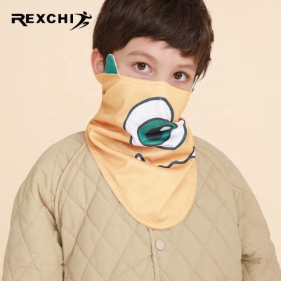 China Magic Tube Print Neck Cuff Sun Protection REXCHI DRWJ21 Kids Boys Girls Scarf Bandanas Outdoor Face Cover Bandana For Kids for sale