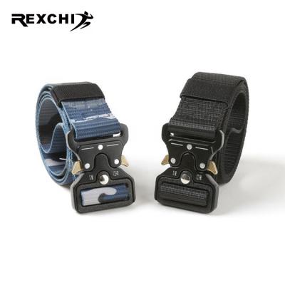 China REXCHI PD03 High Strength Adjustable Security Rescue Military Heavy Duty Belt For Outdoor Sports And Hunting Tactical Belt Accessories for sale