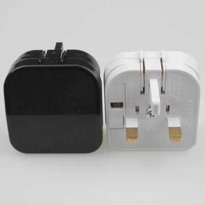 China Residential / General Purpose Travel Adapter Universal Euro To UK Plug , Plug for sale