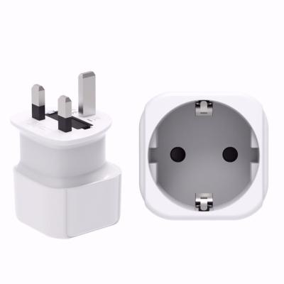 China From residential/general purpose to UK Europe converter, travel gift, good quality country adapter IEC62368 IEC60884 BS8546 CB for sale