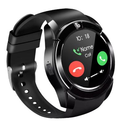 China MP3 Playback Round Screen Touch Screen SD Card And Sim Card Slot Sport Smart Watch With SIM for sale