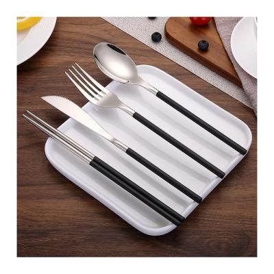 China Sustainable Hot Selling Best Quality Stainless Steel Spoon Set Luxury Cutlery for sale