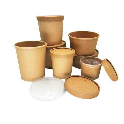 China Hot Selling Eco-friendly Food Take Out To Thicken Bowl Lunch Bowl Biodegradable Food Boxes Disposable Take Out Packaging With Lid for sale