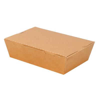 China Hot Selling Eco-friendly Food Take Out To Thicken Lunch Box Food Boxes Packaging Disposable Biodegradable Box With Lid for sale