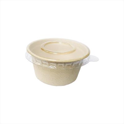 China Design Feature Eco Friendly Wholesale Color Paper Food Container Recyclable Sauce Cup Take Away Food Packaging Lunch Box for sale