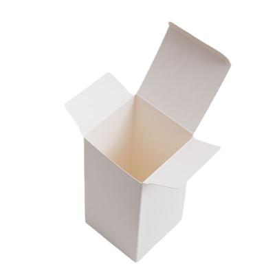 China Recycled Materials Factory Direct Folding Cardboard Box Packaging With High Quality In White Gift Box Stock Package With Lid for sale