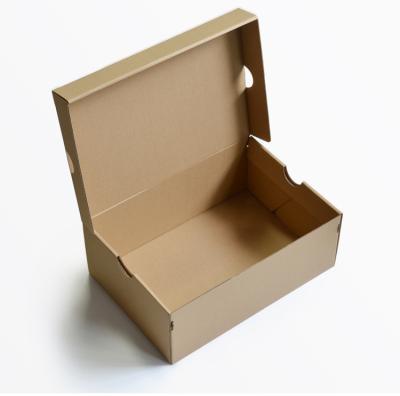 China Factory Direct Recycled Custom Folding Kraft Paper Shoe Storage Box Materials Logo Boxes In Stock Recycle With Lid for sale