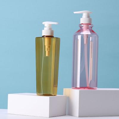 China High Quality Household Products Hair Oil Bottles For Hair Serum Shampoo Bottle 700ml Plastic Bottle With Lotion Pump for sale