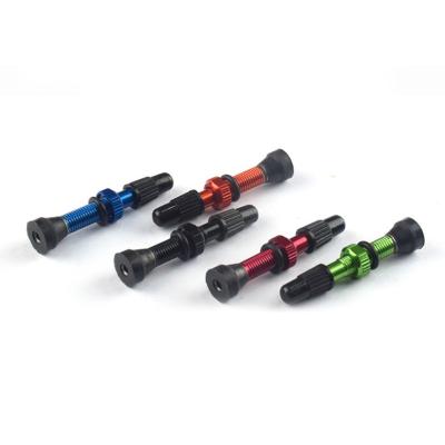 China Road Bike Tire Presta Valve Stem Aluminum Alloy Materia 42mm Tubeless Valve Beak for Mtb, Mountain Bike, Road Bike for sale