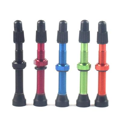 China Road Bike Tire Presta Valve Stem Aluminum Alloy Material 48mm Tubeless Valve Beak For Mtb, Mountain Bike, Road Bike for sale