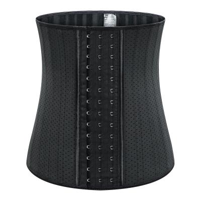 China Steel Bone Latex Waist Trainer Corsets Hourglass Body Shaper 25 Breathable Women's Underbust Latex Sports Belt Waist Trainer for sale