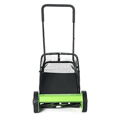 China Lawn Mower Anti-Slip Hand Push Lawn Mower Reel Grass Hook Tool Machine 5 Blades for sale