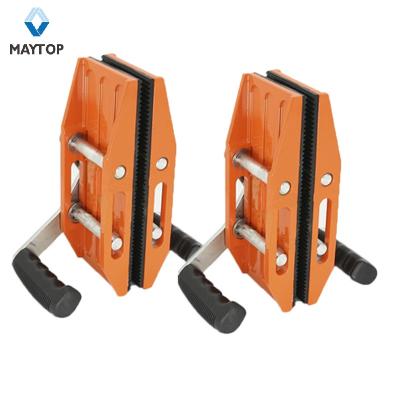 China Stone/Double Clamp Hand Marble Stone Scissor Carry Clamps Glass Lifting Pusher for sale