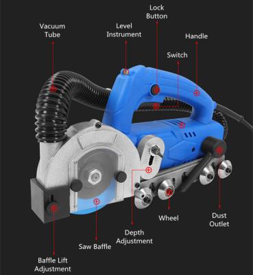 China Duarble Gap Tile Electric Tile Grout Cleaner Machine Ceramic Grout Removal Removal Tools Multifunctional for sale