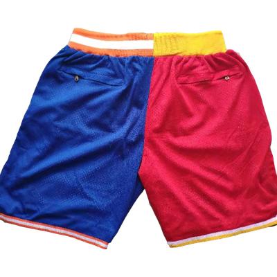 China Place 2022 Hot New Fashion Men Houston Hardwood Classic Reload Pocket Shorts - Red and Blue for sale