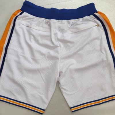 China 2022 Hot New Fashion Men's Golden State Square Performance Pocket Shorts - Blue White for sale