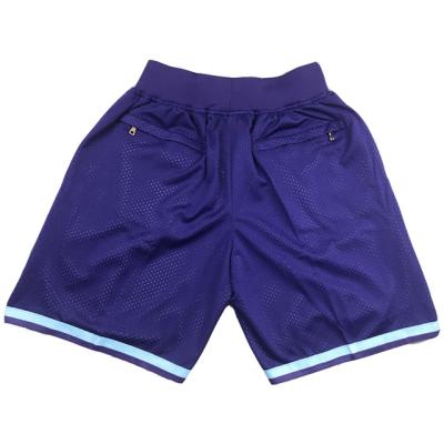 China Square 2022 Hot New Fashion Men Charlotte Hardwood Classics Authentic Pocket Shorts - Cyan Blue Gradient for sale