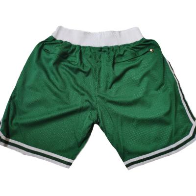 China Square 2022 Hot New Fashion Men Boston Performance Pocket Shorts - Green And White Color for sale