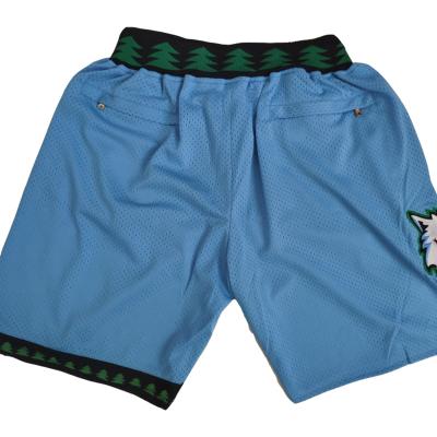 China Sets Fashion Mens Minnesota Performance HOT HOT HOT New Pocket Shorts - Blue for sale