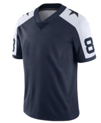 China New Men's Cowboy Smith American Football Dallas Prescott Fans Jersey Ezekiel Elliott Amari Cooper Ceedee Lamb Dak T-shirts Antibacterial for sale