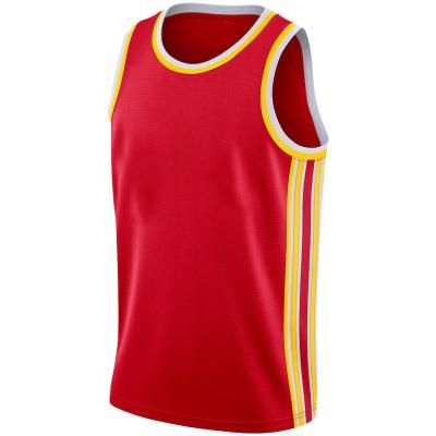 China Sets Wholesale 2022 American Basketball Tank Top Atlanta Drag Fans Wear Trae Young John Collins Dom Tank Top for sale