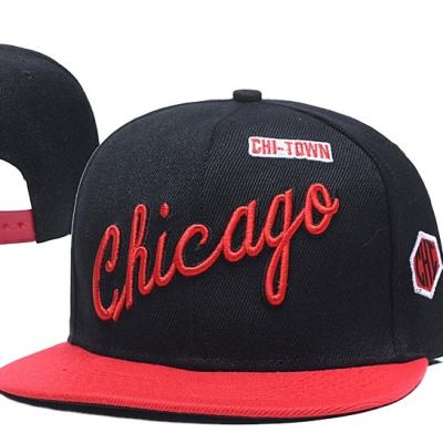 China Breathable Wholesale Red Sports Hat Hip Hop Black Hip Hop Chicago Snapbacks yupoo Sun Adult Outdoor Casual Baseball Caps for sale