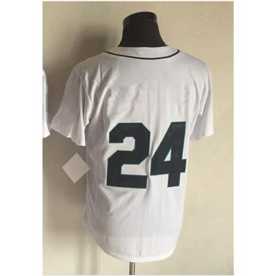 China Seattle Retro Throwback Baseball Jerseys Men's GRIFFEY #24 Youth Women Breathable Embroidery With Logo for sale