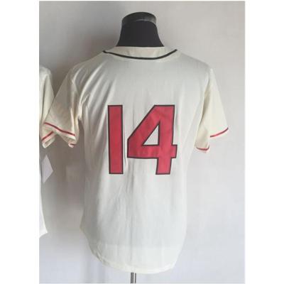 China #14 #19 #29 #30 Cleveland Throwback Baseball Jersey Men Retro Youth Women Breathable Embroidery With Logo for sale