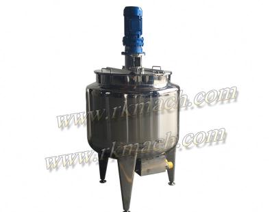 China 1000L Liquid Electric Heating Emulsifying Mixing Tank (Double Jacketed Homogenizing Mixer) for sale