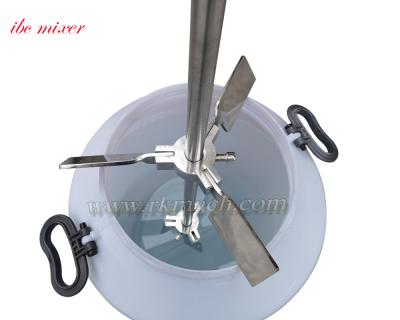 China Glue/water/ethyl alcohol 150 mm diameter 6 inch stainless steel folding blade | IBC Packing Mixer | foldable mixing blade for sale