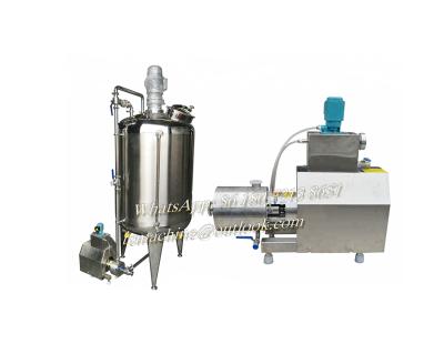 China Liquid With Suspended Solids Stainless Steel Sanitary Integrated Continuous Mixer Maker for sale