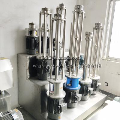 China SUS304 SUS316L Food Grade Homogenizer Viscous Liquid Mixer For Cream And Ointment for sale