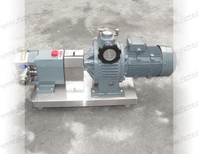 China 300L 0.55kw 0.75HP Sanitary Food and Beverage Industry Lobe Pump for Lecithin for sale