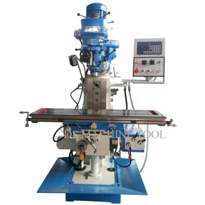 China Construction Material Shops Hot Selling Economical Vertical And Turret And Horizontal Drilling Milling Machine DS MACHINE TOOL X6328B Multi Purpose Machine for sale