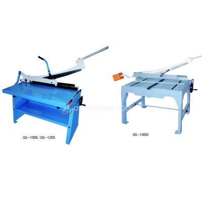 China Building Material Stores Hand Guillotine Shears Manual Guillotine Shear Shearing Machine for sale