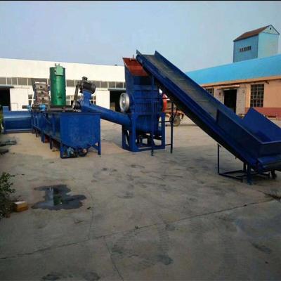 China HDPE milk bottle washing waste plastic crushing and washing line / plastic recycling machine for sale