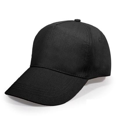 China COMMON hot sale 100 cotton sport cheap black baseball caps for sale