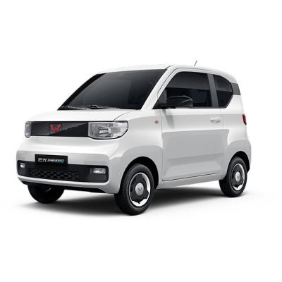 China 2022 new mini cloth car Wuling Hongguang Airbag Mini Ev 100km/h lithium battery high speed electric smart car for sale