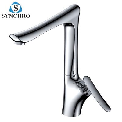 China Contemporary SKL-32219 Desk Mounted Single Handle Mixer Tap Faucet Brass Right Angle Kitchen Faucet for sale