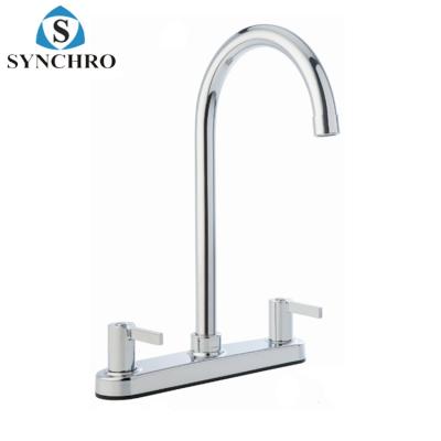 China Hot Sale SKL-0421L Chrome Kitchen Faucet Water Tap Contemporary Kitchen Mixer Tap Sink Mixer for sale