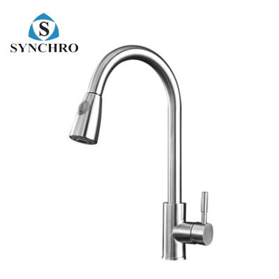 China Contemporary High Quality Chrome SKL-11027 Kitchen Faucet Water Tap Kitchen Mixer Pull Out Sink Mixer for sale