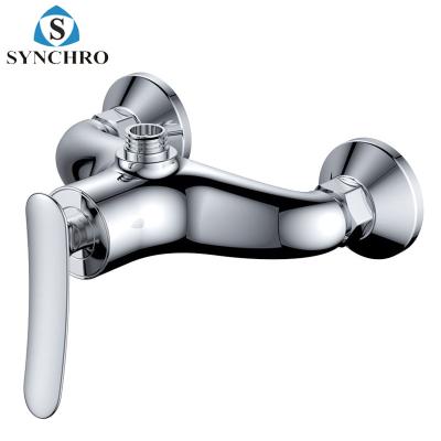 China SKL-32213 Hot Selling New Design Brass Bath Shower Faucet Set Without Slide Bar New Design for sale