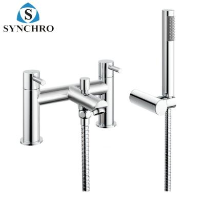 China SKL-1820 Contemporary Stylish Wall Mounted Bathtub Mixer Tap Waterfall Shape Bath Shower Faucet for sale