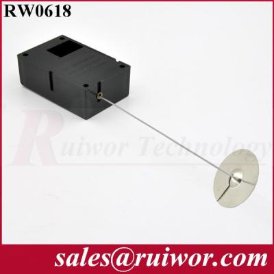 China RW0618 Anti-theft Retractable Cable with ratchet stop function for sale