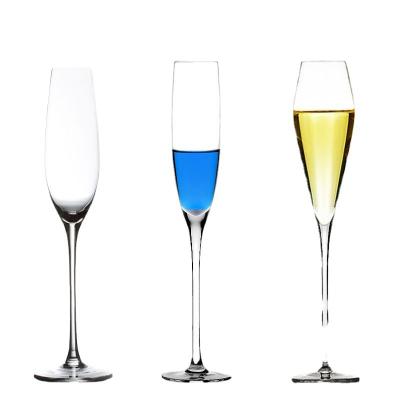 China Modern Simplicity Wedding Drink Set Champagne Glass Wholesale European Style Personalized Wine Glasses for sale