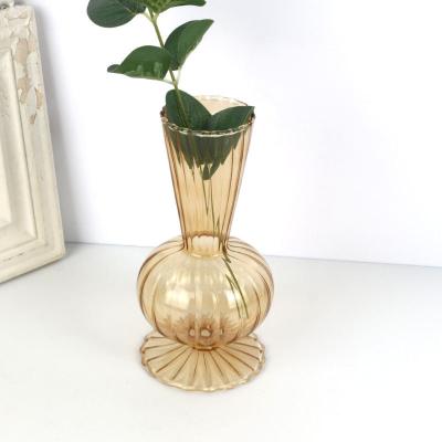 China High Grade Supply Modern Professional Elegant Large Cylinder Flower Glass Vase for sale